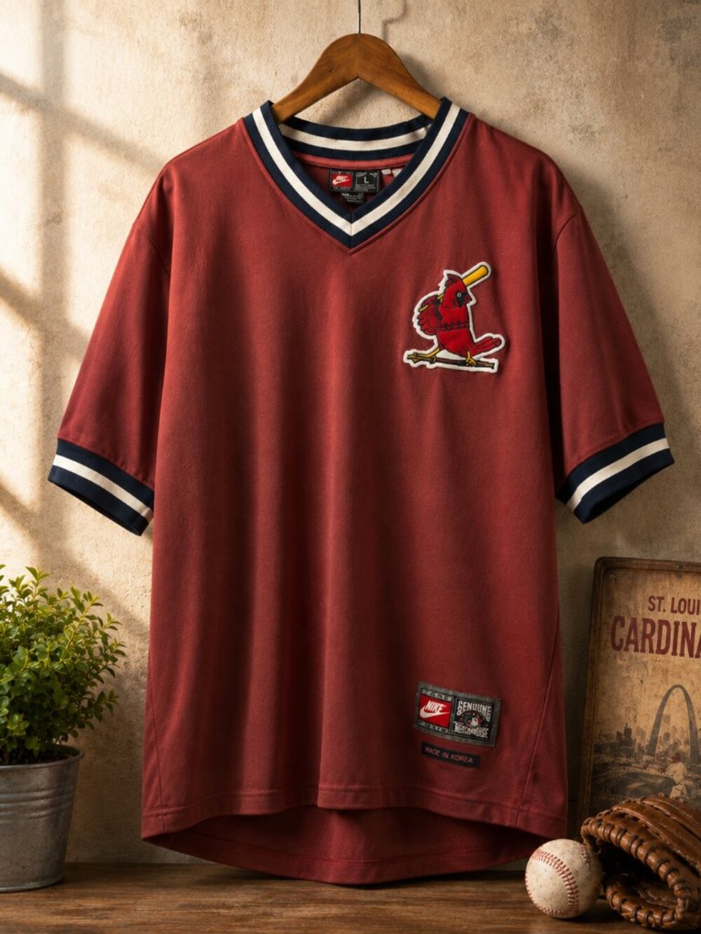 Nike Albert Pujols #5 St Louis Cardinals Jersey Cooperstown Collection VTG XL